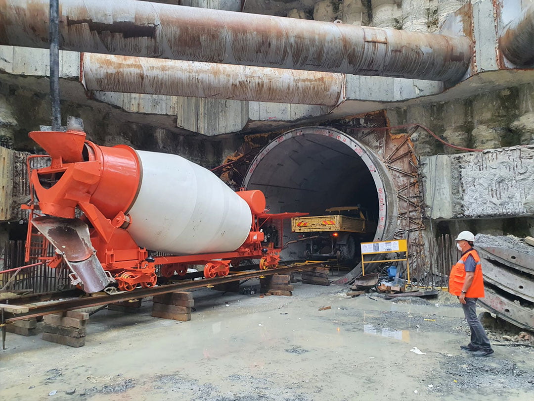 Çekili tip Beton Mikseri